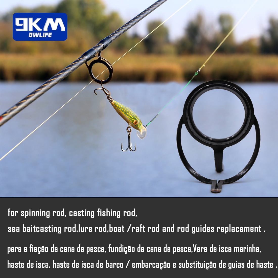 100 Chiếc Cần Câu Cá Bộ Dụng C - đánh giá và giá Fishing Rod Spinning
