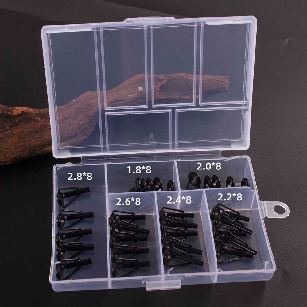 30PCS Stainless Steel Fishing  - đánh giá và giá Fishing Rod Tip Replacement