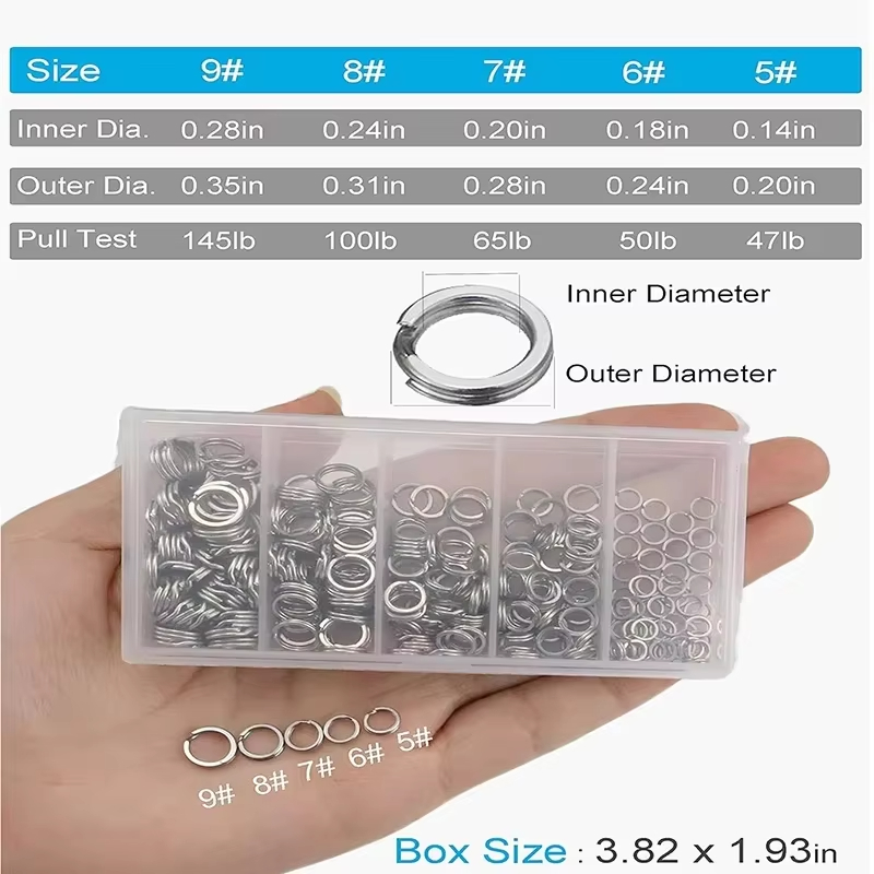 5 Size Stainless Steel Fishing - đánh giá và giá Fishing Rod Case